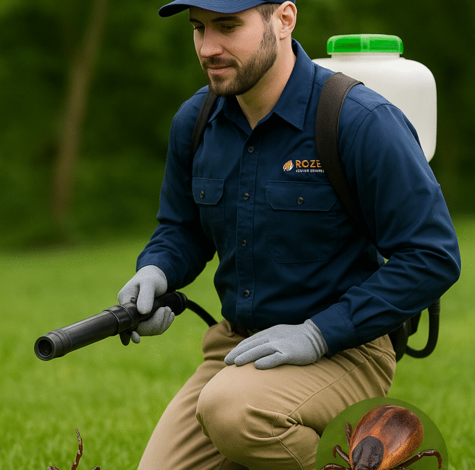 Flea and Tick Control in Prosper, TX | Rozen Pest Services
