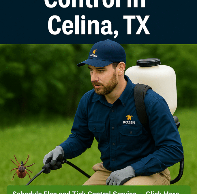 Flea and Tick Control in Celina, TX | Rozen Pest Services