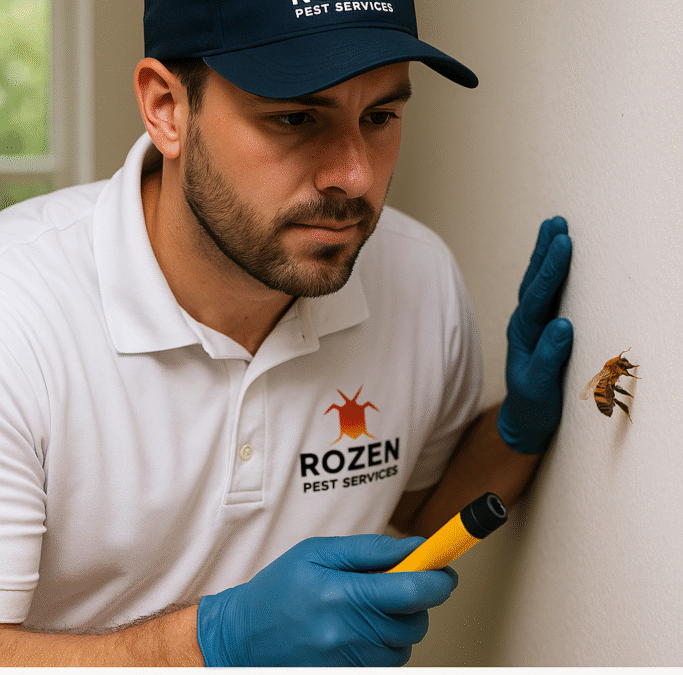 Bee Control in Sherman, TX – Rozen Pest Services