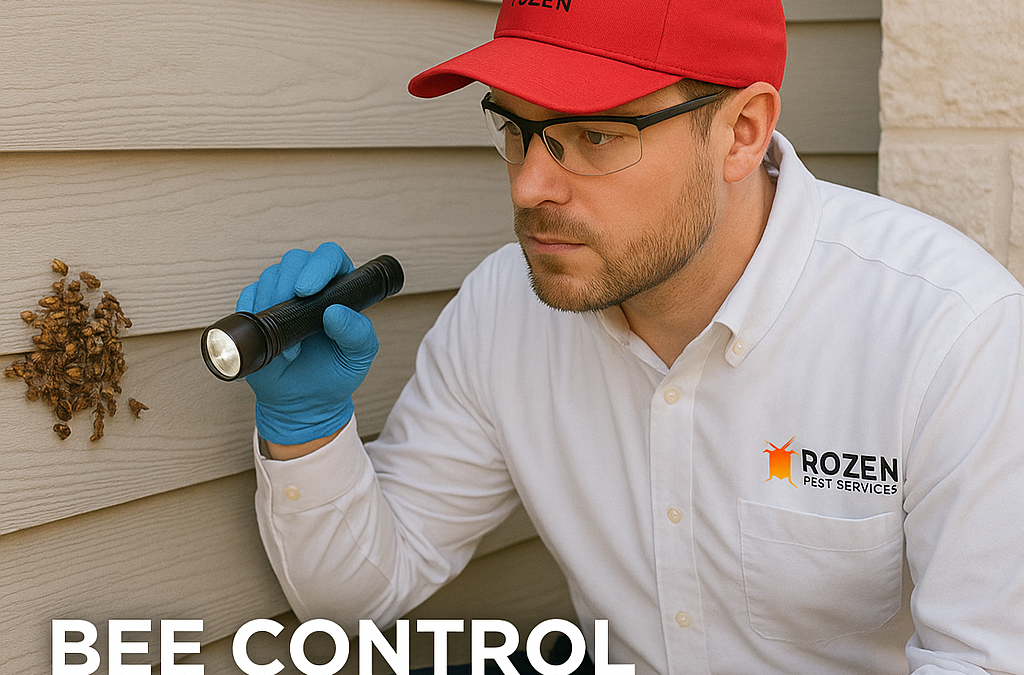 Bee Control in Frisco, TX – Rozen Pest Services